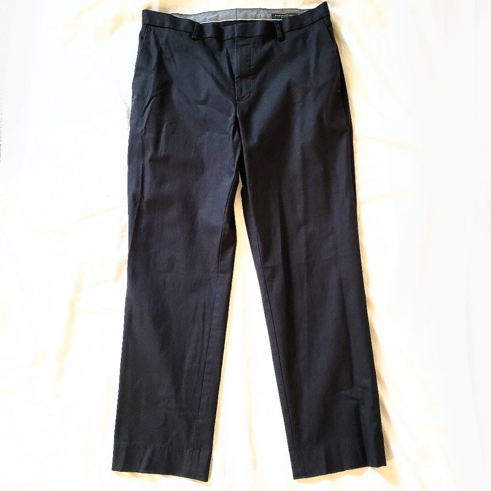 Banana Republic Slim Fit Black Dress Pants 33x30
